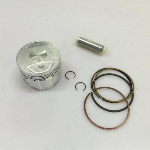 STARPAD For Loncin CG125 motorcycle accessories modified 13mm piston piston rings piston pin retainer assembly 56.5mm