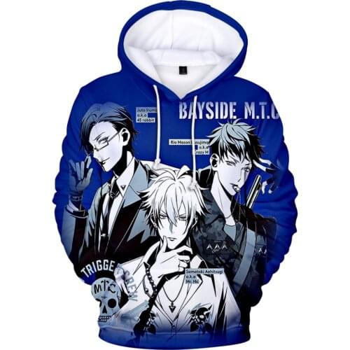 2021 3D Anime Hypnosis Mic Hoodies Men Women Sweatshirt Childrens Hooded Boy Girls Casual Streetwear Women clothing