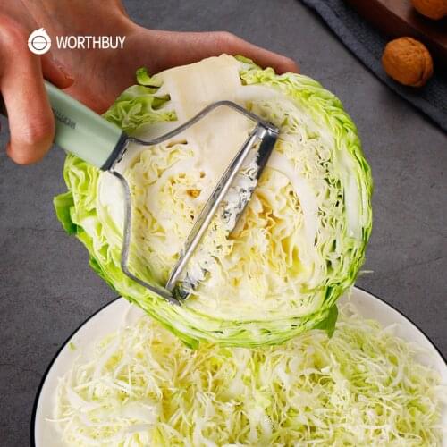 WORTHBUY Wide Fruit Vegetable Peeler Stainless Steel Peeler Plastic Handle Cabbage Grater Potato Slicer Kitchen Vegetable Tools