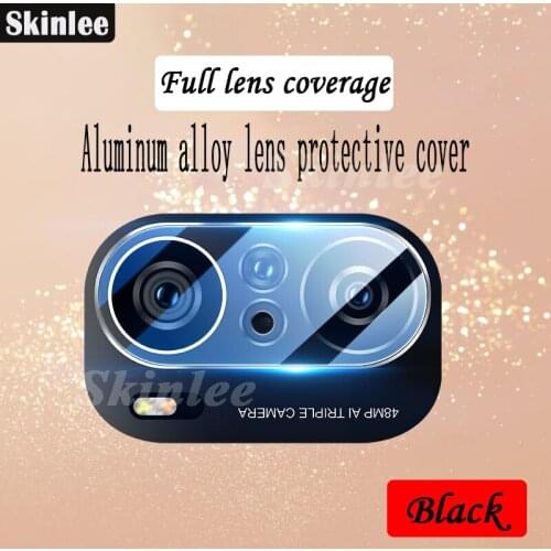 Skinlee Lens Protector Xiaomi Poco F3 Camera Metal Ring Film Lens Screen Protector For xiaomi Poco F3