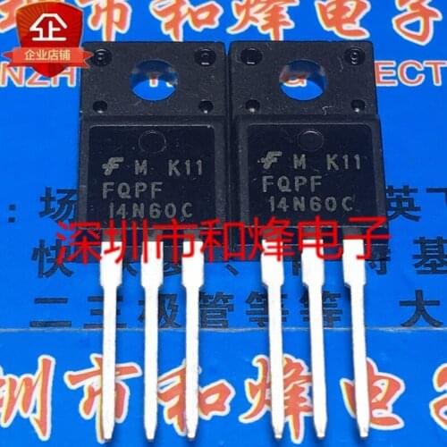 100% New&original FQPF14N60C TO-220F 600V 14A