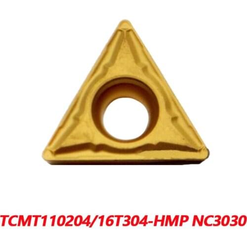 100% Original TCMT TCMT110204 HMP NC3030 TCMT16T304 Carbide Insert Blades Used For Steel Material Processing Lathe Accessories