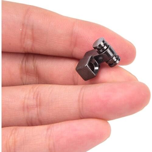 2Pcs Roller String Retainers Mounting Tree Guide for Electric Guitar silver