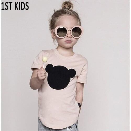 2021 Summer fashion children t shirts for boys girls t-shirt kids cotton short sleeve tops baby tees designer kids clothes