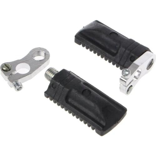 2021 New Motorcycle Pedals Foot Pegs Rest Footrests Footpegs For 47/49cc Pocket Dirt Bike Mini Moto Quad ATV