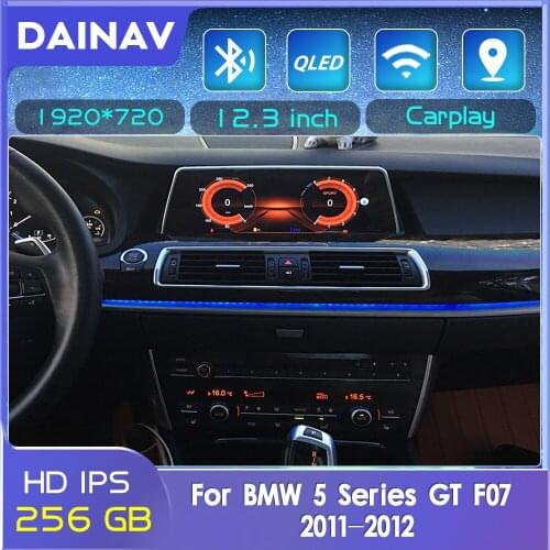 For BMW 5 Series GT F07 2011-2012 Android 10 Car Radio Stereo Multimedia Player GPS Navigation DVD player Head Unit