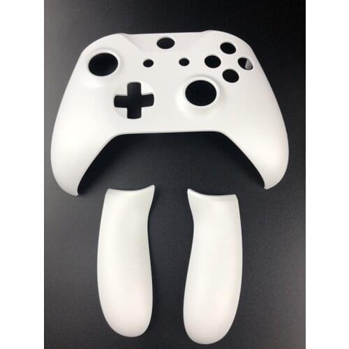 For Xbox one Slim 1 S Controller Housing Replacement Top Front Shell Faceplate Case Handle side cover Rear Grip For One S White
