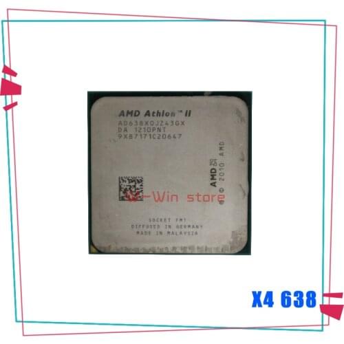 AMD Athlon II X4 638 2.7 GHz Quad-Core CPU Processor AD638XOJZ43GX Socket FM1