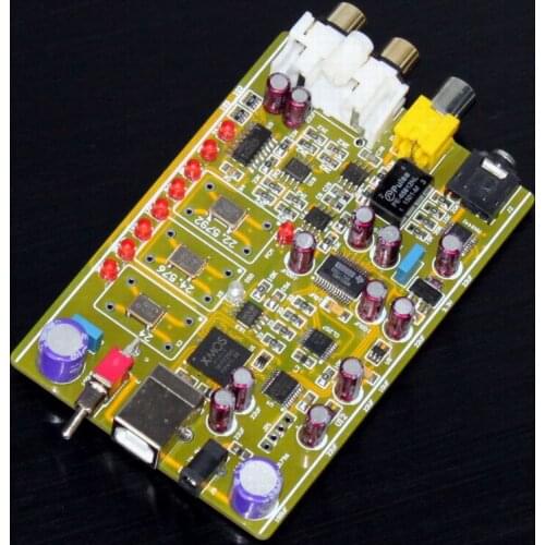 DSD1796 + MAX441 + XMOS U8 Decoder Decode Board Supprot DSD64 DSD128 DSD256 Format