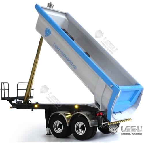 LESU Metal RC Hydraulic Dumper Trailer Pump for 1/14 Tractor Truck DIY TAMIYA TH18261