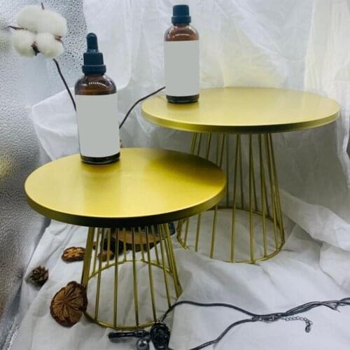 2Pcs Metal Cake Stands Pillar Style Cupcake Display Stand Dessert Tray Pie Plates for Bakeware Wedding Party 8/10 Inch