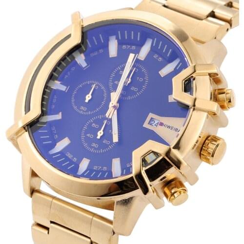 Relojes Hombre 2020 Designer Watches Men Chronograph Male Clock Sport Watches Waterproof Gold Stainless Steel Quartz Men Watch