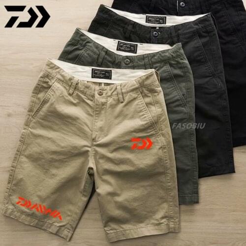 2020 New Fishing Shorts Summer Sport Short Quick Dry Men Fishing Clothing Breathable Fishing Pants Daiwa Clothing S-4XL