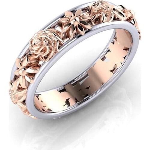 Wedding Rings For Women Rings Rose Gold Ring Fashion Ring Engagement Ring Promise Ring Love Ring Girls Rings Women Rings Jewelry
