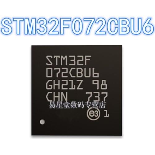 1PCS-5PCS 100% new original authentic STM32F072CBU6 QFN-48 32F072CBU6 QFN48 32-bit microcontroller chip