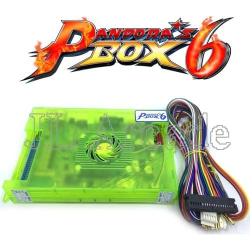 Original new arrival Pandora Box 6 Home Edition 1300 in 1 sets family version for Arcade Joystick Marchine cabinet