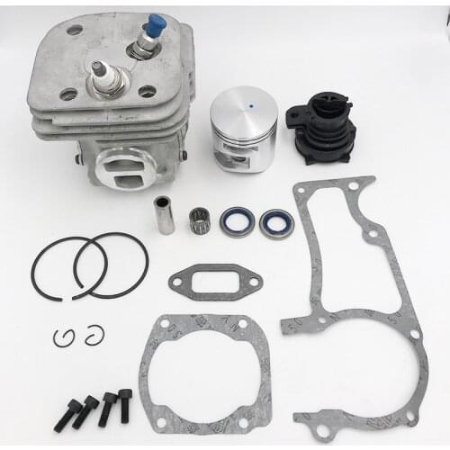 50mm Cylinder Piston Intake Manifold Decompression Valve Fit For HUSQVARNA 372xp X Torq 365 X-Torq Chainsaw Engine Motor spares