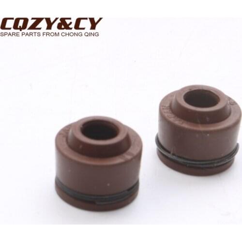 Valve stem oil seal for KYMCO Agility Filly Like Super 8 Vitality 50cc 100669240 00122779 4T
