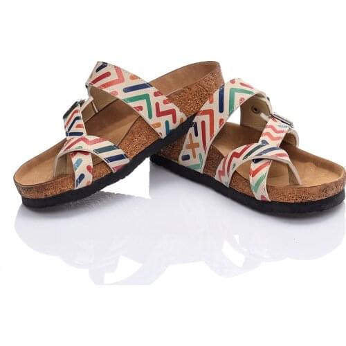 Streetfly 2021 New fashion Colorful Women Slippers eva sole orthopedic comfortable flat sole flip-flops