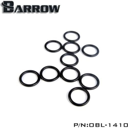 Barrow OBL / OG Silicone Diy O-rings For G1 / 4 Interface for OD14 / 16mm Fittings PC Water Cooling Practical Accessories