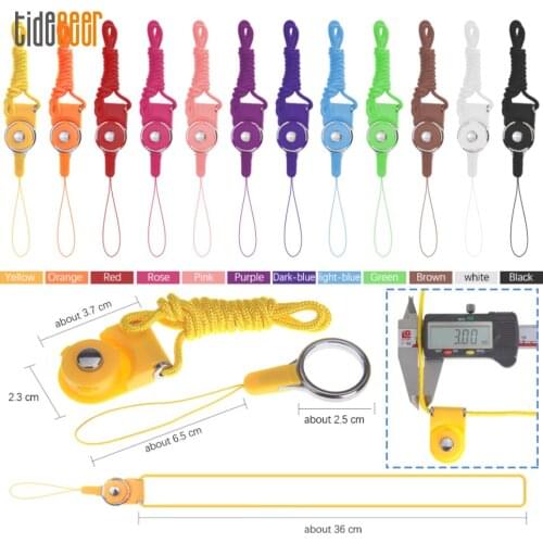 Universal Detachable Mobile Phone Case Lanyard Neck Strap Hanging Rope For Camera USB Flash Drive Keys ID Card Badge Holder