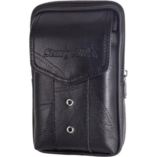 2020 Vintage Leather Waist Bag Belt Loop Holster Carry Phone Pouch Wallet Case Vertical/Horizontal