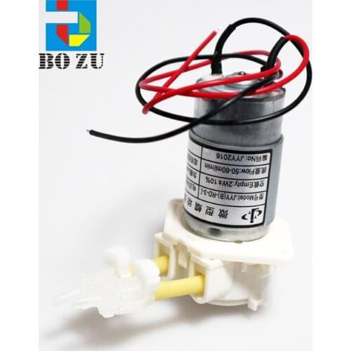 High quality eco solvent printer pump JYY 50-60ml mini peristaltic ink liquid diaphragm pump