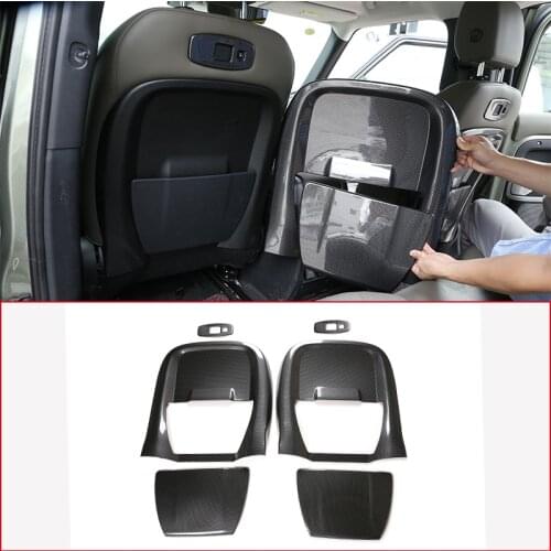 For Land Rover Defender 90 110 2020-2021Car Seat Back Protector Cover Anti-kick Anti-dirty Panel Decoration Stickers Accessories