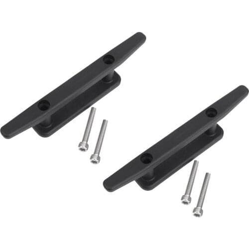 2 Pieces 163mm Durable Nylon Kayak Canoe Boat Marine Mooring Anchor Deck Cleat with Screws