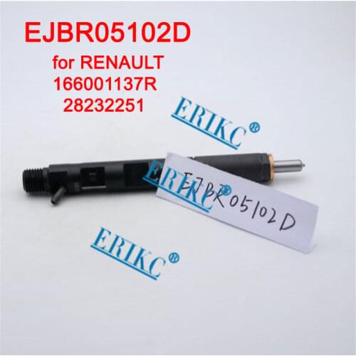 28232251 ERIKC EJB R05102D Auto Diesel Engine Common Rail Injection Assy EJBR05102D Fuel Injectors Nozzle 5102D For DACIA LOGAN