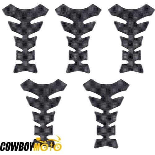 5pcs/set Motorcycle Gas Fuel Tank Protection Sticker Decal Tank Pad For Harley Honda Yamaha Suzuki Kawasaki Cafe Racer Bobber