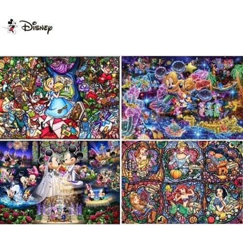 Disney Diamond Painting Full Square/Round Diamond "Cartoon Mickey Mouse" Pattern Embroidery Cross Stitch 5D Rhinestone Painting