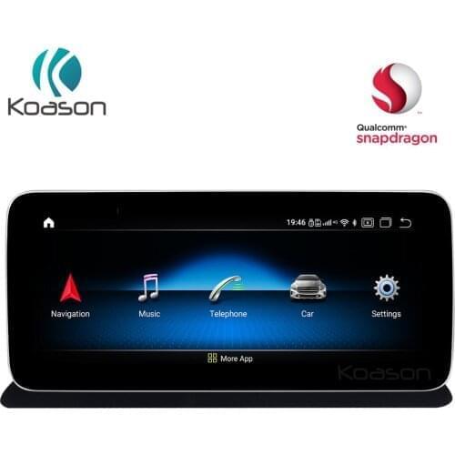 Android 10.0 Qualcomm 10.25 inch touch Screen Car GPS Navigation for Mercedes Benz CLS series Vehicle Multimedia Player System