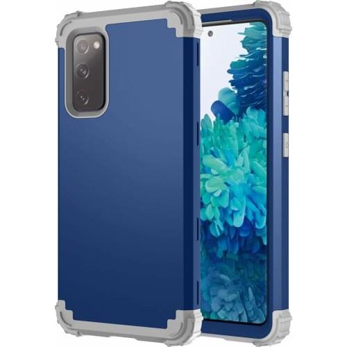For Samsung Galaxy S20 S10 S9 S8 Plus S20Fe Case Hard PC+Silicone Shockproof protect Back Cover For Samsung Note 20 Ultra 10 9 8