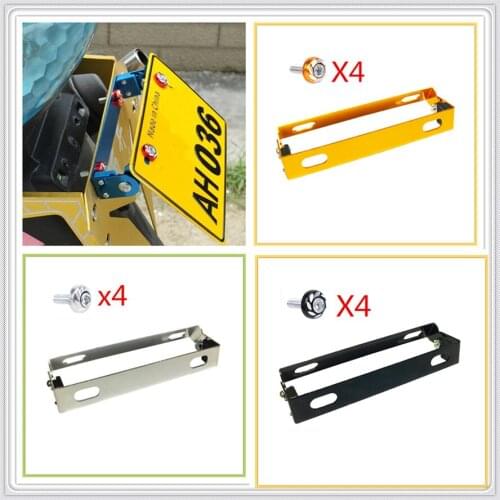 Motorcycle new License Holder Number Plate for YAMAHA TRophy SE TT 600 FZR 600 FZR 600R 400 RR RRSP FZ600 TRX850