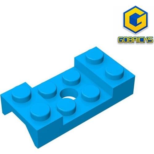 Gobricks GDS-1064 Vehicle, Mudguard 2 x 4 with Arch Studded with Hole compatible 60212 pieces of childrens toys