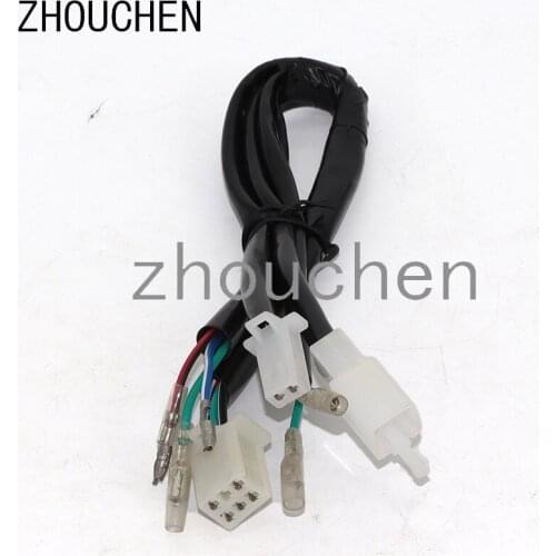 Electrics Wiring Harness CDI Solenoid Ignition Coil Key Switch Magneto Stator Electrical Cabling Fit Motorcycle Quad Bike