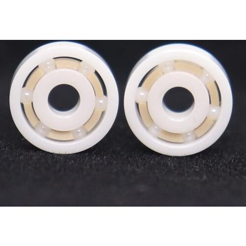 2PCS Full ZrO2 Ceramic Ball Bearing MR85 5x8x2.5 MM ABEC-9 ZRO2 Zirconia Ceramic Ocean Fishing Reels Miniature Ball Bearings