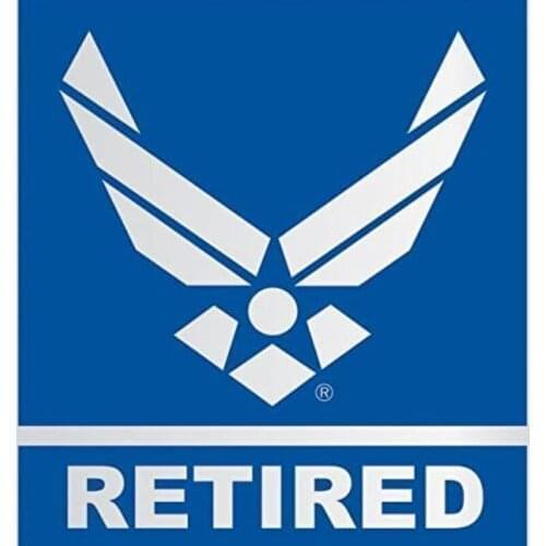 U.S. Retirement Car Decal U.S. Army Gift Cover Scratches Waterproof Car Sticker Car Window Body Decorative Stickers Accessories