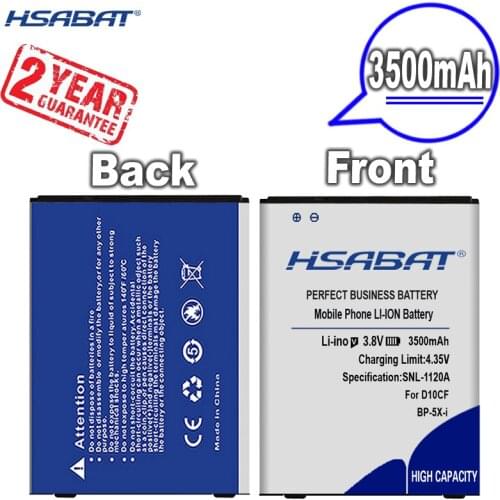 New Arrival [ HSABAT ] 3500mAh BP-5X-i Replacement Battery for Highscreen Boost 2 II SE innos D10 D10CF D10C D10F