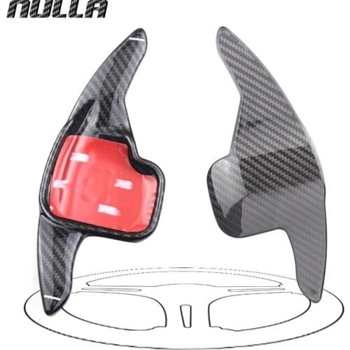 NULLA For BMW 2 3 5 7 Series X1 Z4 X4 F30 F31 F10 F20 F22 F32 Carbon Fiber Shift Paddle Shifter Steering Wheel Replacement