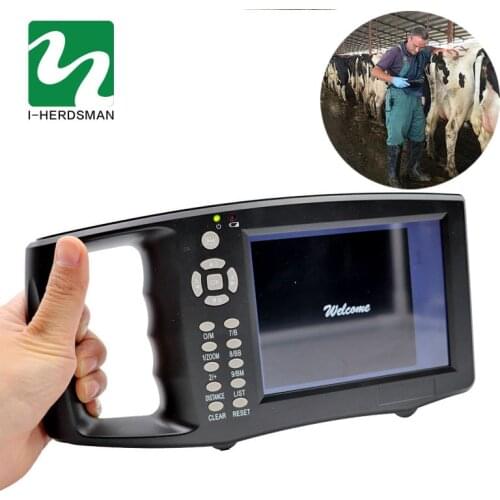 5.6 Inch LCD Screen Portable Veterinary Ultrasound Scanner Cattle Cow Pig sheep Horse farm Ultrasound pregnancy testing Machine