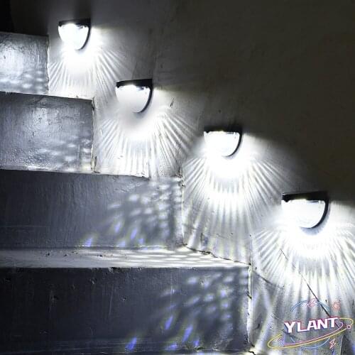 Ylant 2021 NEW LED Solar Light Outdoor Lamp Wall Light Waterproof Solar Powered Sunlight Spotlight for Garden Decoration