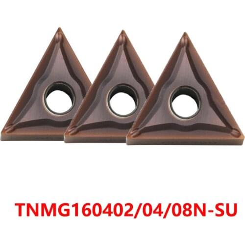 TNMG160402 TNMG160404 TNMG160408 N-SU AC530U AC520U Carbide Inserts TNMG 160402 160404 160408 Lathe Cutter Turning Tool Original