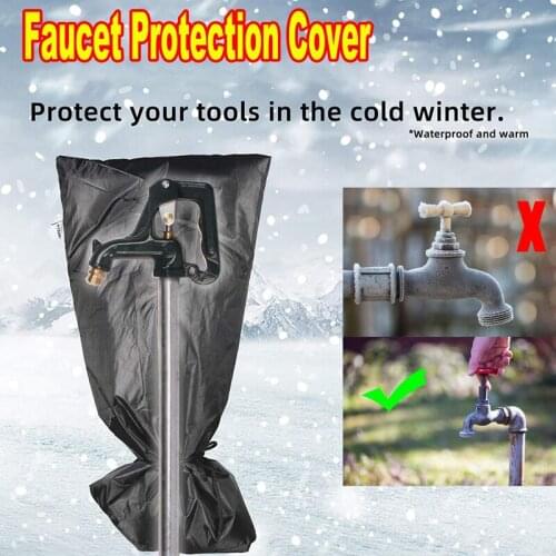 Extended Faucet Cover Outdoor Furniture Protective Cover Garden Garden Anti-Freezing Rain-Proof Lengthening Thicken Faucet Cover