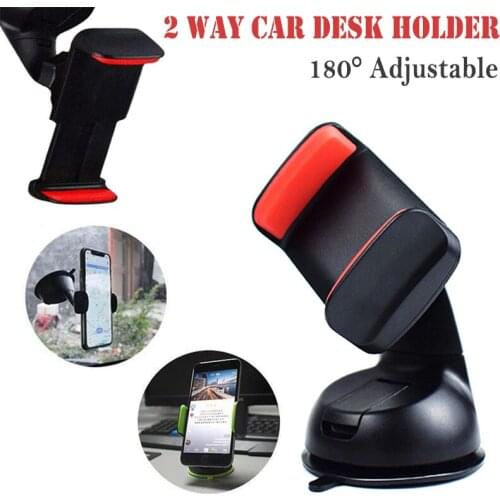 Universal Mobile Car Phone Holder for Smartphone in Car Holder Windshield Octopus Sucker Cell Stand Adjustable Support Bracket