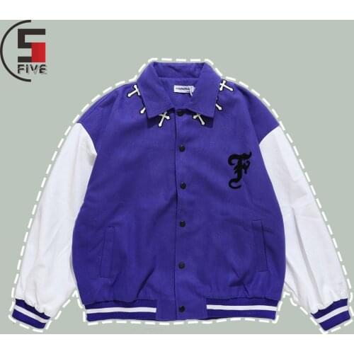 Hip Hop Vintage Patchwork Embroidery Baseball Jacket Mens Harajuku Fashion Street Outdoor Casual Jackets Winter Varsity PU Coat