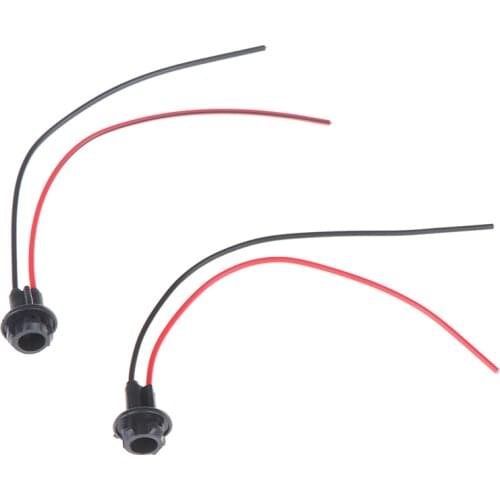 2Pcs Light Bulb Socket T10 W5W 168 194 Soft Rubber Light Bulb Socket Lamp Holder Connector Car Auto Car Accessories For Car Boat