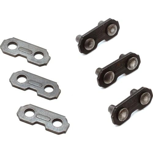 24pcs 3/8'' Chain Link Connectors Repair Preset Straps Home Improvement Hardware Tools Mayitr