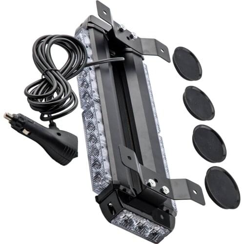 30LED Roof Strobe Light Bar Emergency Beacon Warning Flash Yellow/White 30W Warning Roof Strobe Beacon Dropshipping